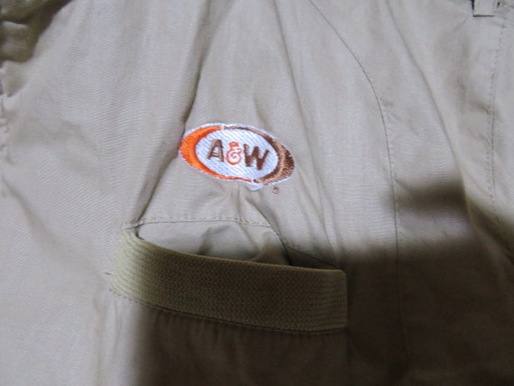 Vtg A&W Soda Pop Lightweight Jacket (Worker's?) K… - image 4