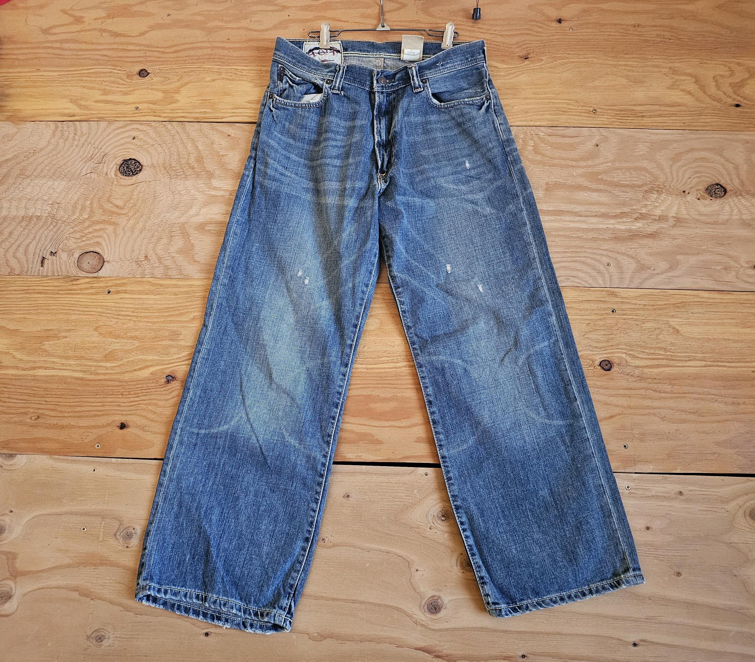Vintage Y2K Abercrombie & Fitch Baggy Loose Style Jeans Medium