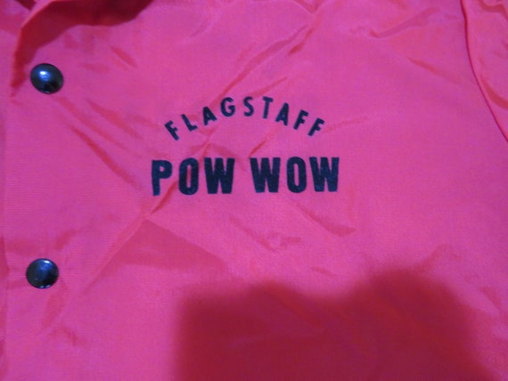 Vintage Flagstaff Pow Wow Windbreaker Jacket Jack… - image 4