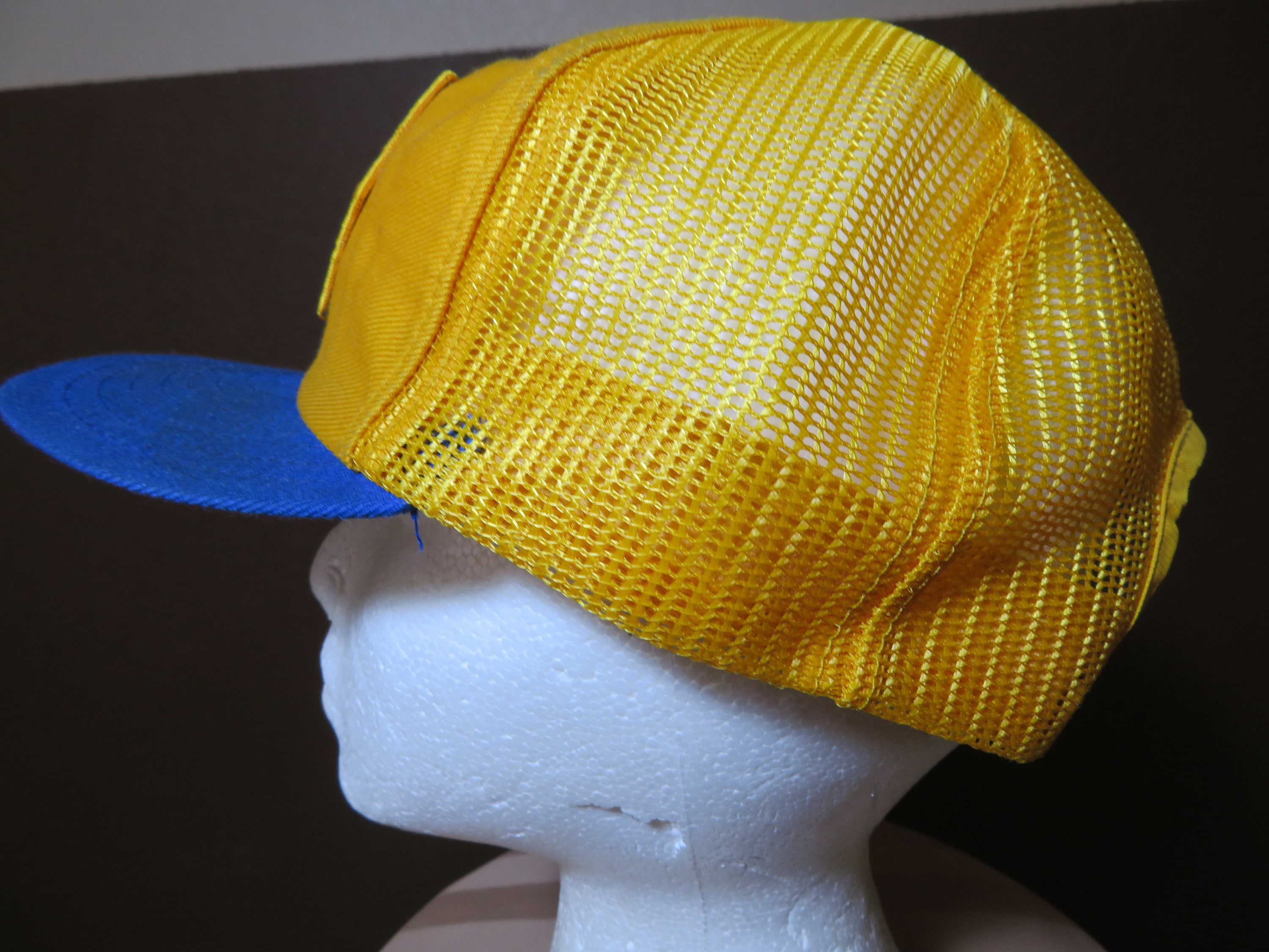 Vintage NAPA Louisville MFG Made in USA Mesh Trucker Hat Cap