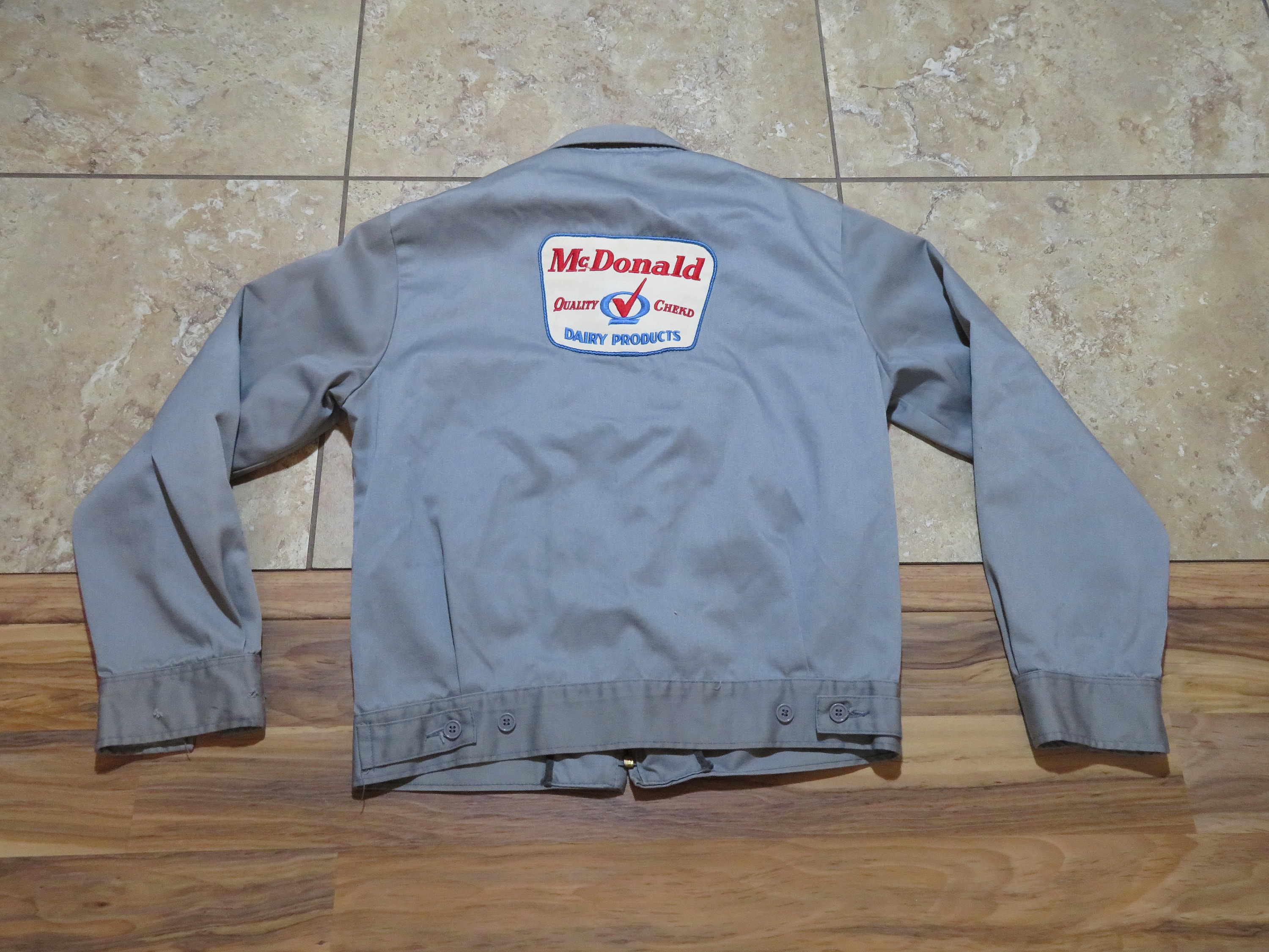 Vintage Lee Chetopa Twill Gray Jacket Made in USA Sz 38 Vintage Lee Chetopa Twill Gray Jacket Made in USA Sz 38