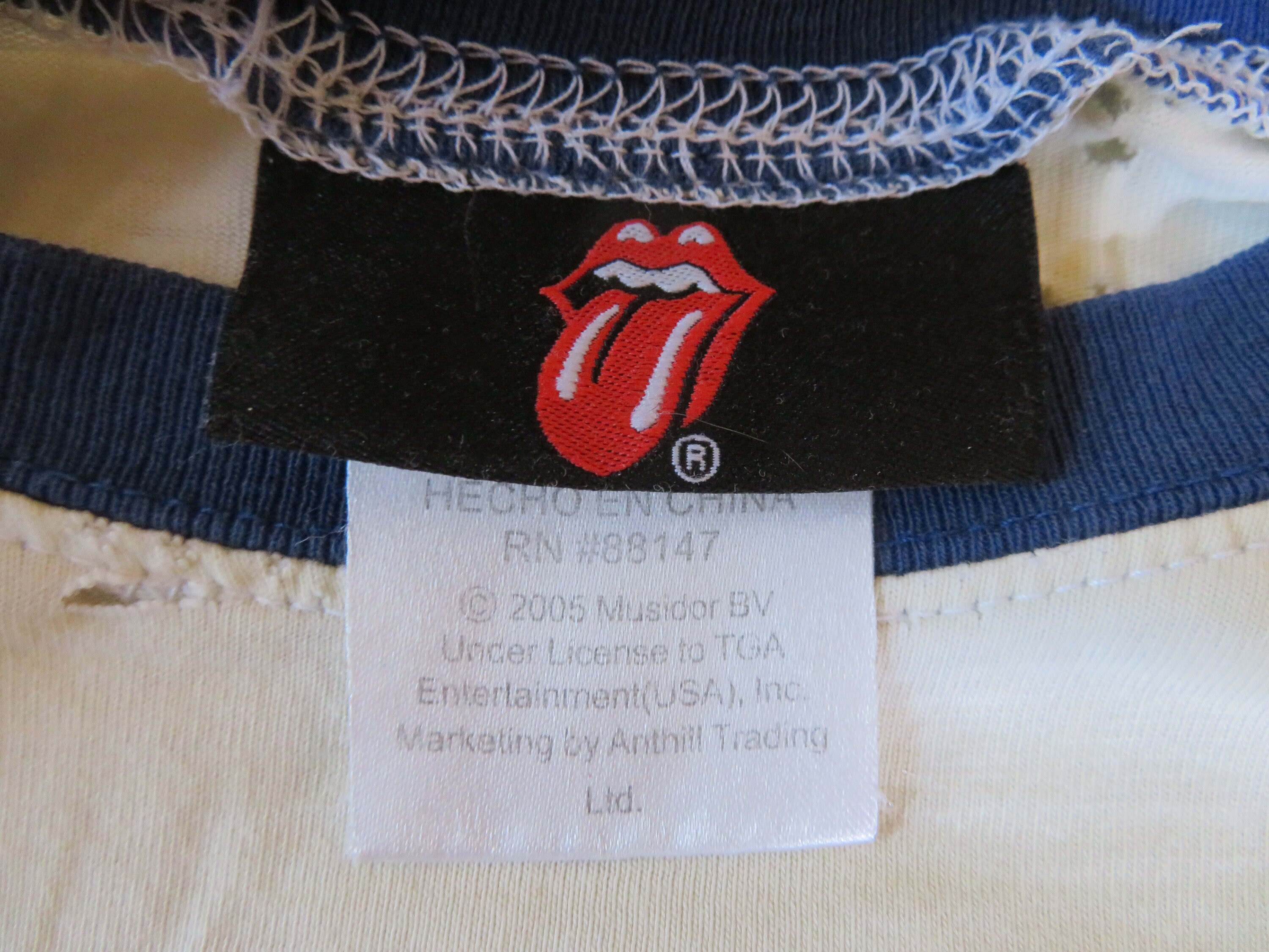 ヴィンテージ ローリング ストーンズ リックス ツアー リンガー T