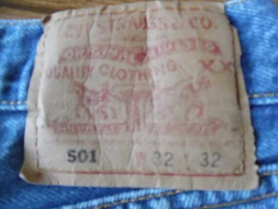 Vintage Levi for Women 501 XX Jeans Button-Fly Me… - image 7
