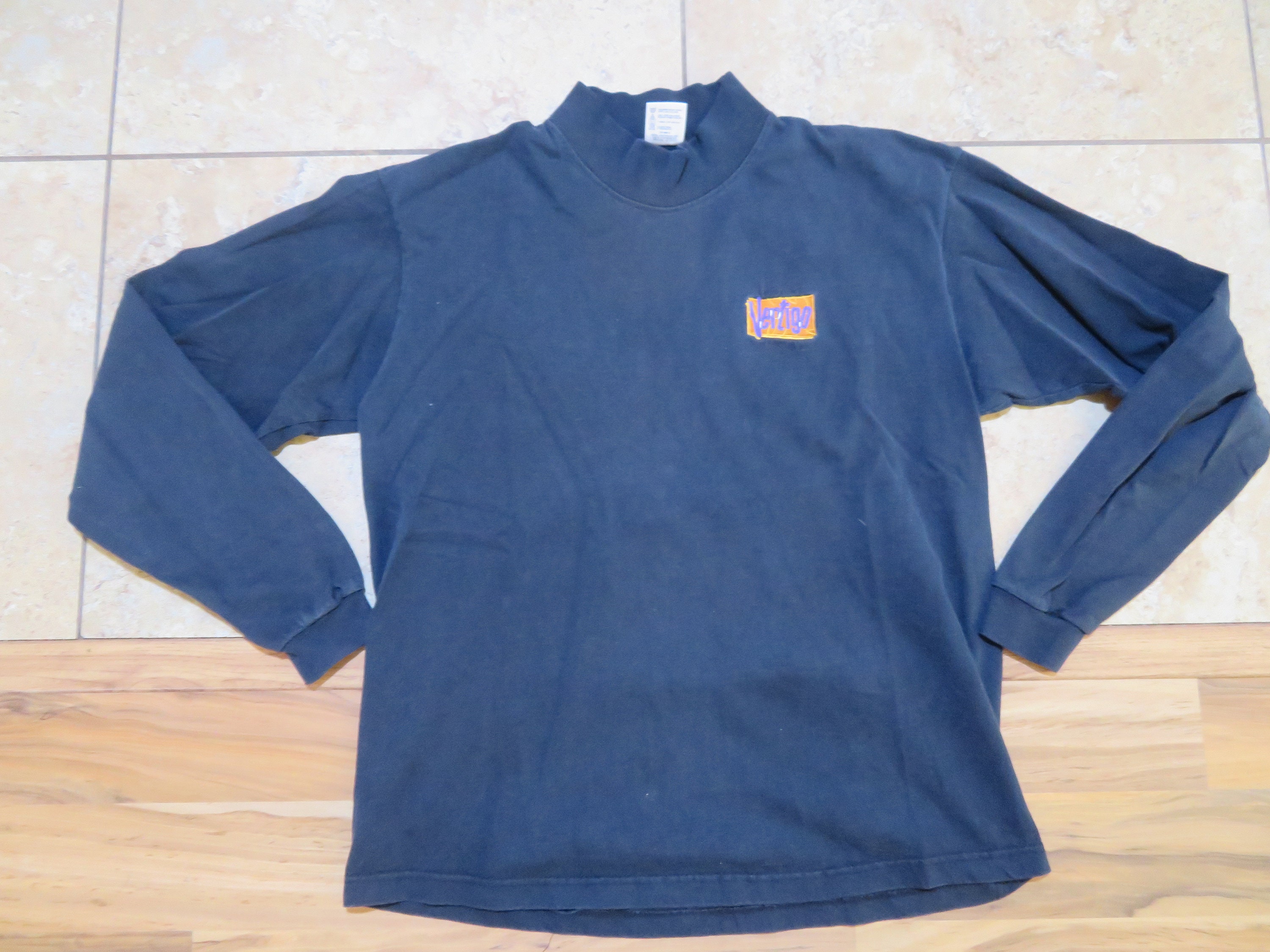cotton deluxe mock turtleneck