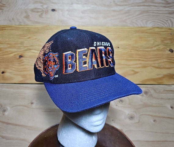 Vintage Sports Specialties Chicago Bears Cap Blac… - image 1