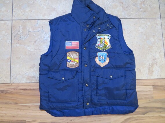 Vintage Operation Desert Storm and Desert Shield Souvenir Vest 