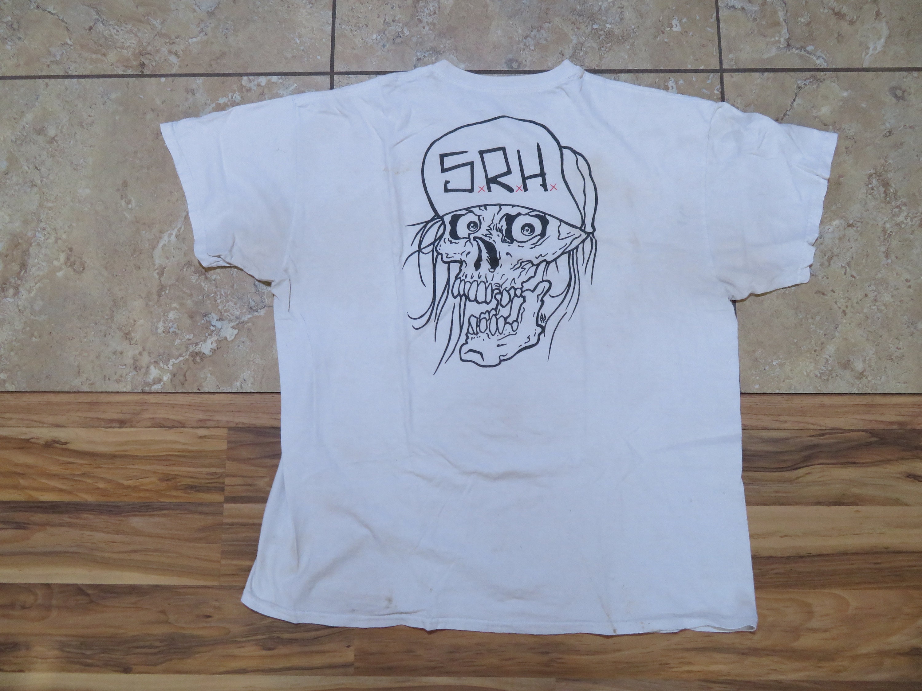 ◆24SS WKNDRS SKULL T-SHIRT/2色◆ Skull With Rainbow Shades T-shirt - Adult Unisex - We Carry