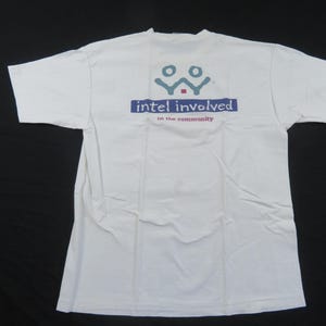 90s Intel Tshirt - Etsy