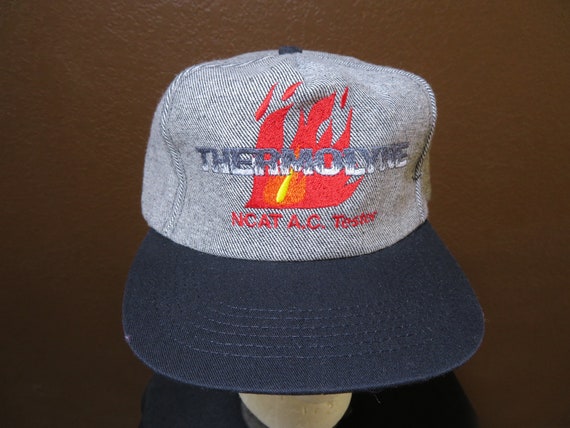 Vintage NWOT K-products Thermolyne Flames Fire Cap Hat  display picture 2