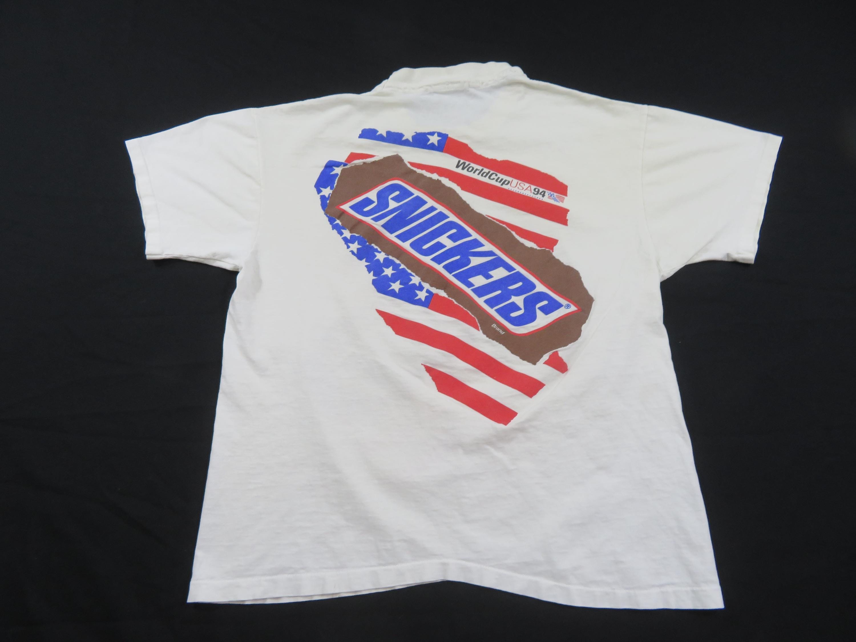 1994年サッカーワールドカップTシャツ スニッカーズキャンディバー