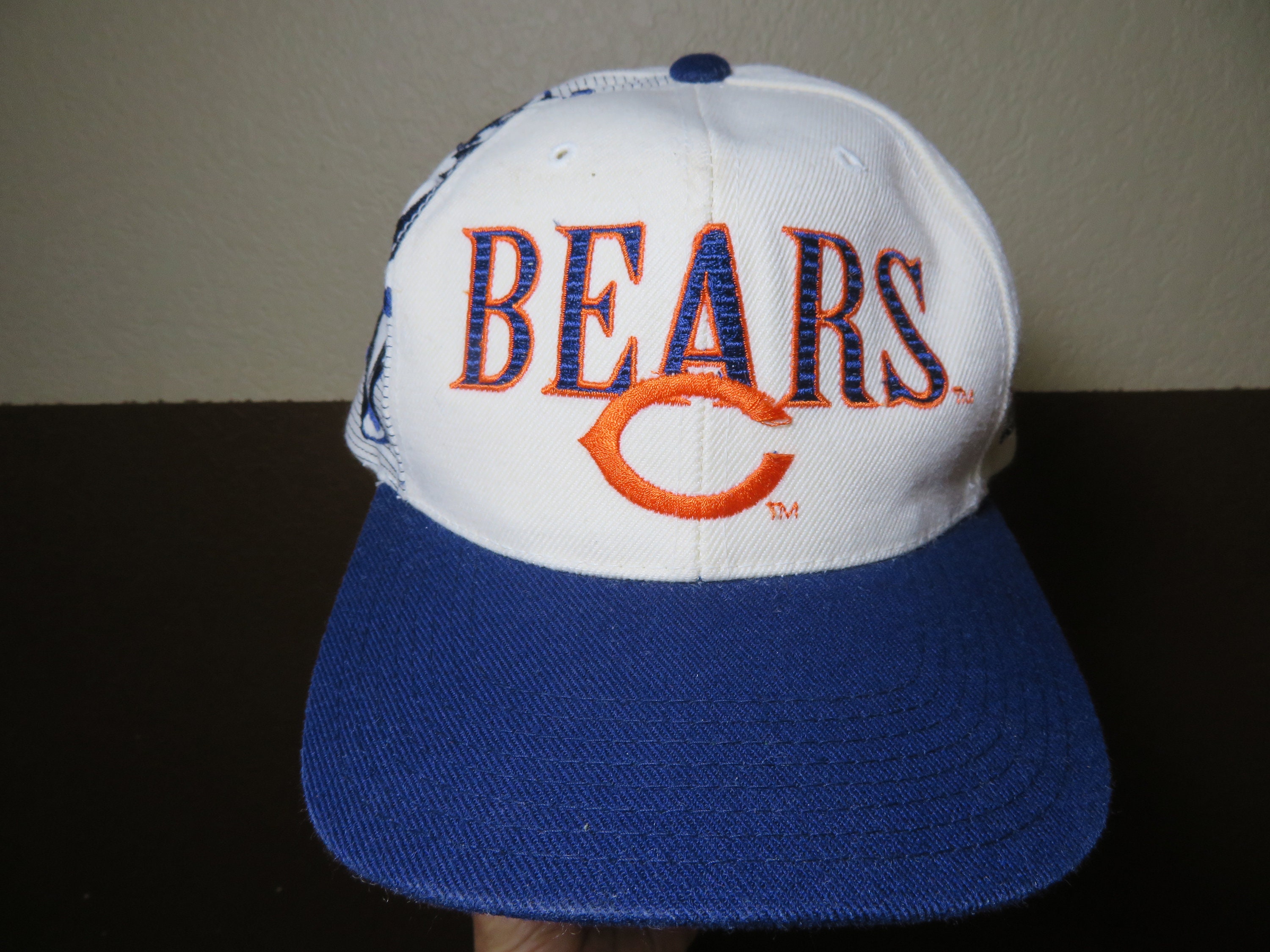 Vintage Chicago Bears Cap Hat Cream 
