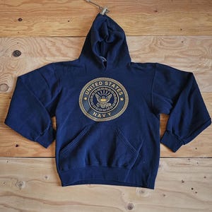 Us navy hoodie - Etsy 日本
