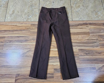 パンツ 70s Lee / Leens.Lee-Prest VINTAGE BLACK Vintage 1970s Lee Prest Black Jeans Pants Measure 31x28
