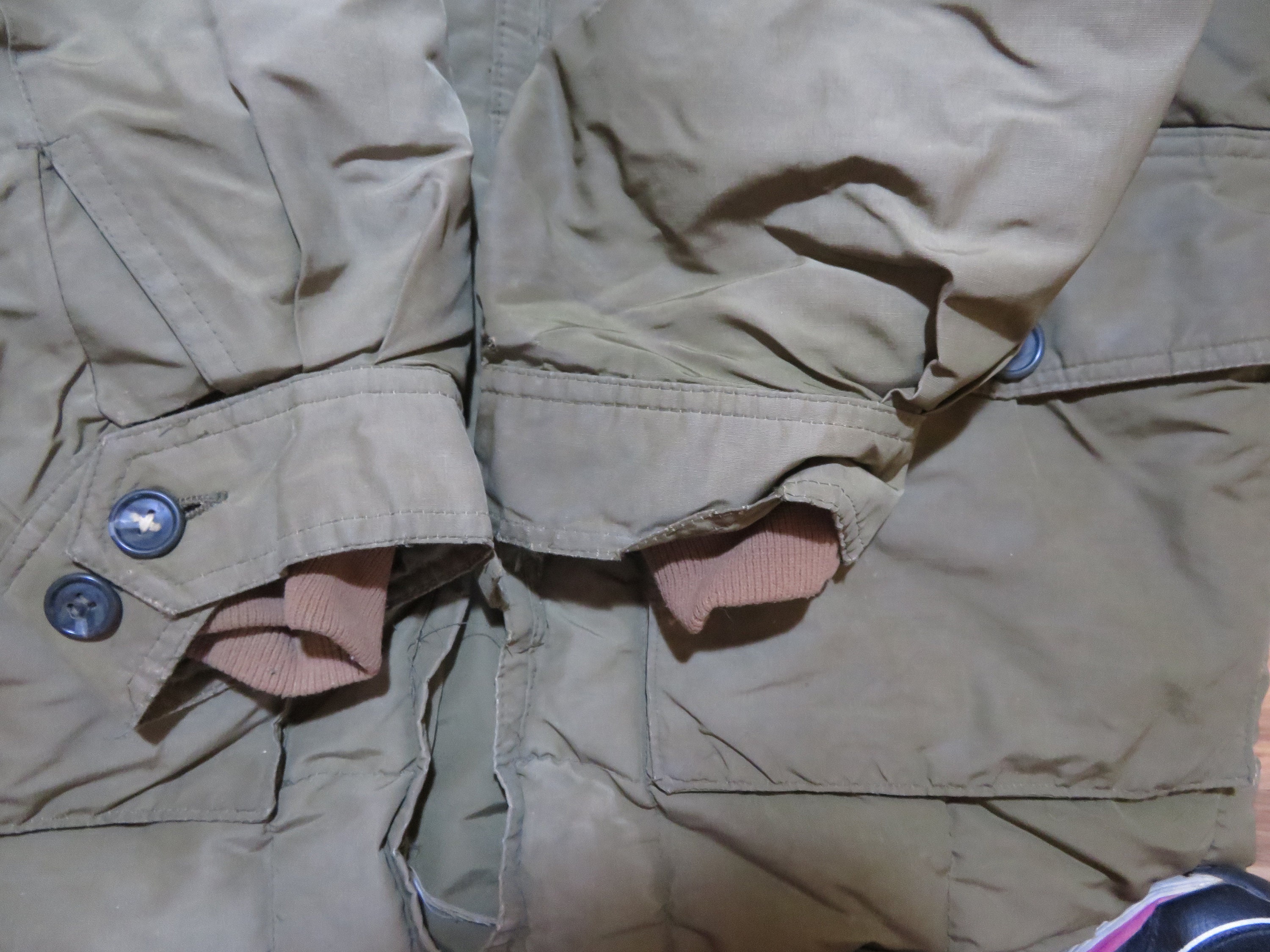 Vintage Eddie Bauer Goose Down Jacket Coat Green Zip Front Sz Etsy