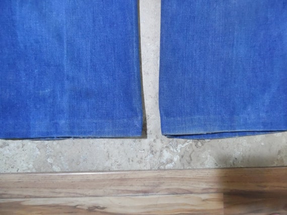 VTG 1970s Maverick Denim Blue Cowboy Jeans USA Ma… - image 8
