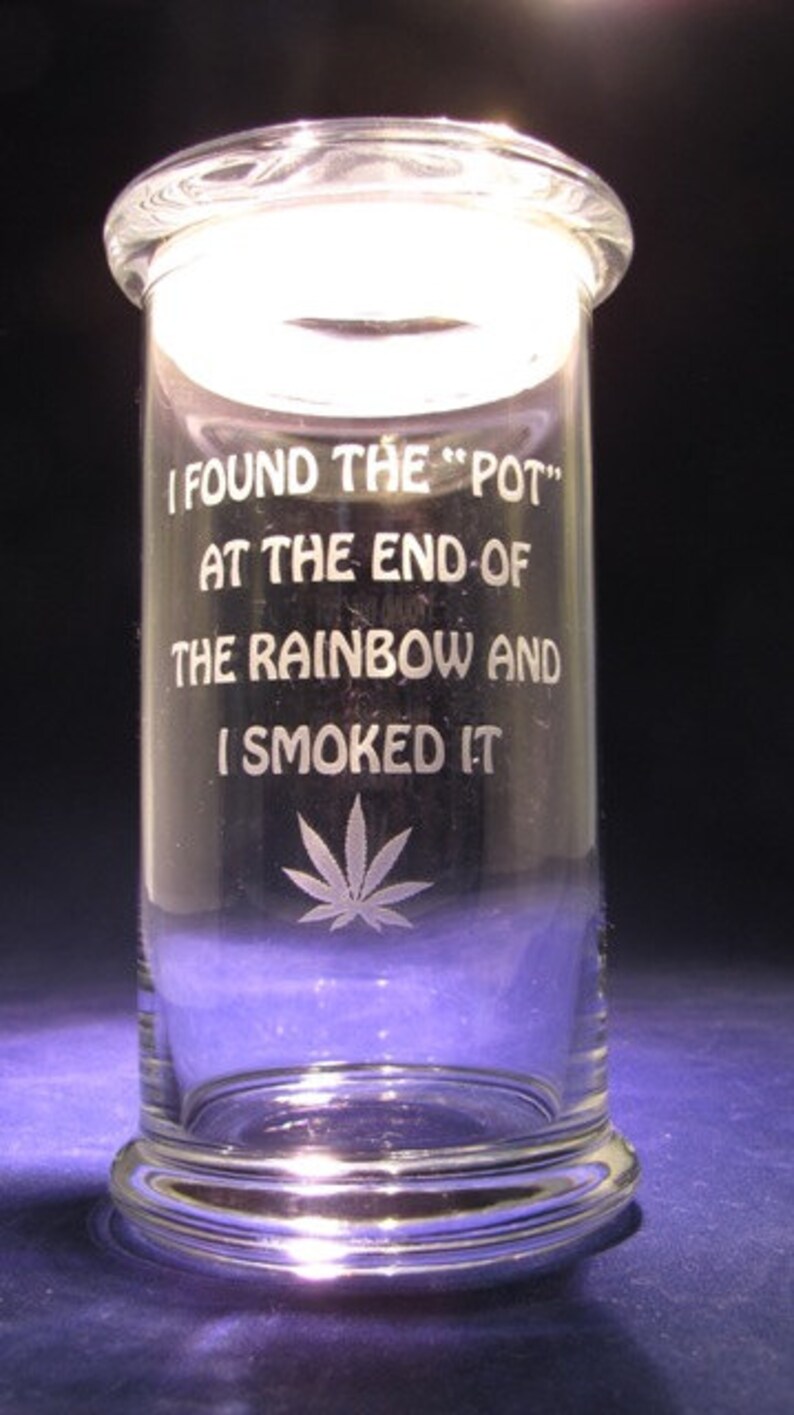 Personalize Marijuana Jar Cannabis Jar Weed Jar Stash Jar Etsy