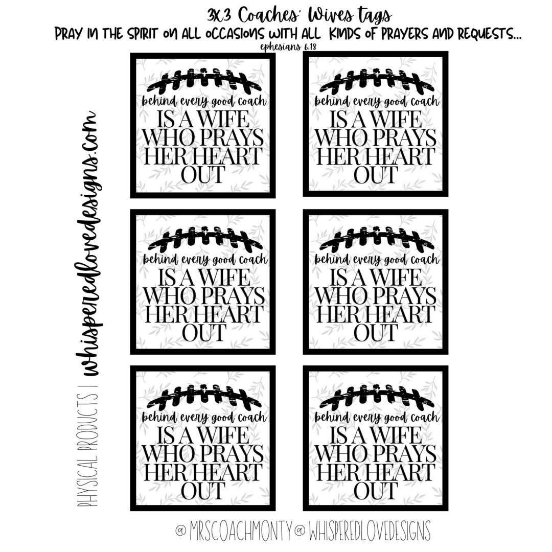 For the Coach's Wife, Coaches' Wives Gift, Football Bow, Football Gift