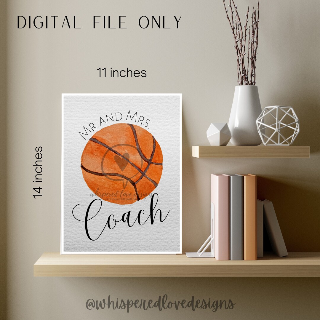 SPORTS QUOTE POSTERS, Coach's Office, Basketball, Sports Art