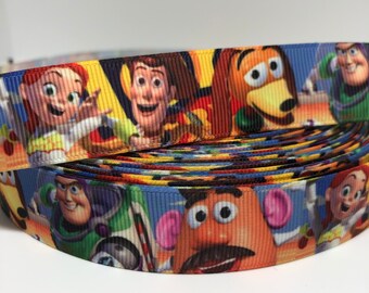 Perfect for bow making and many other crafts. TOY STORY inspired grosgrain ribbon andor coordinating flatbacks