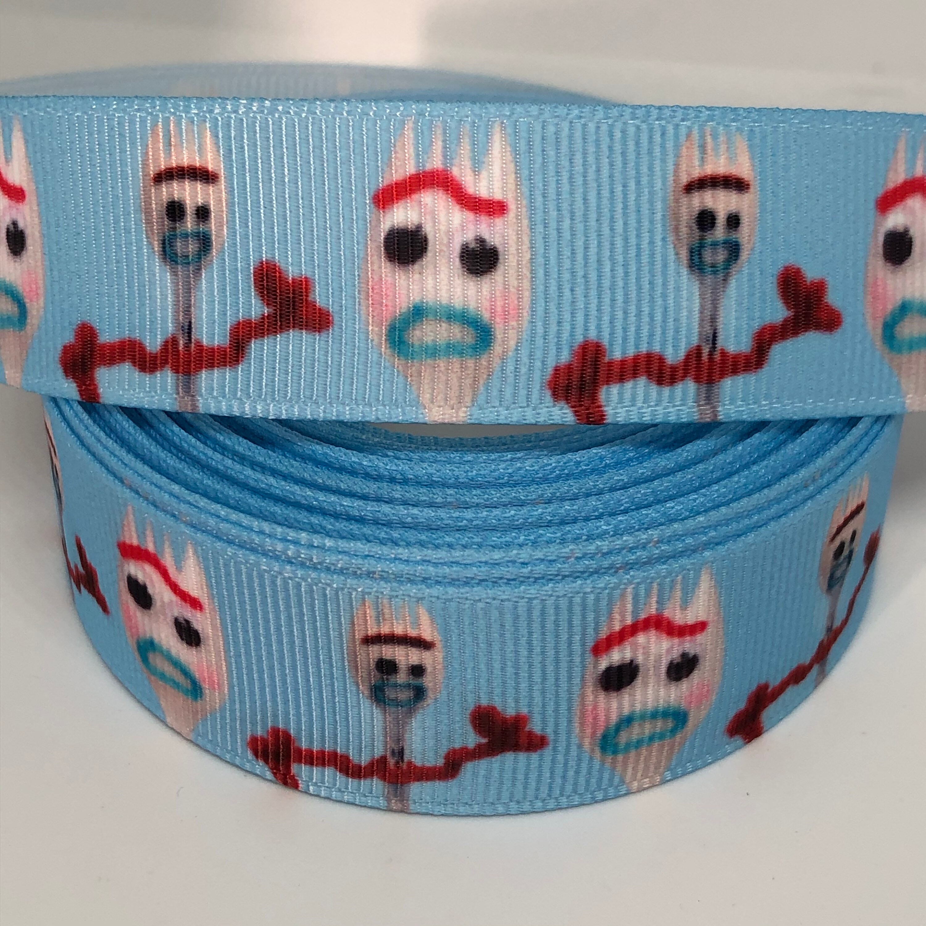 Grosgrain Ribbon 7/8 Toy Story Forky Craft Supplies Etsy