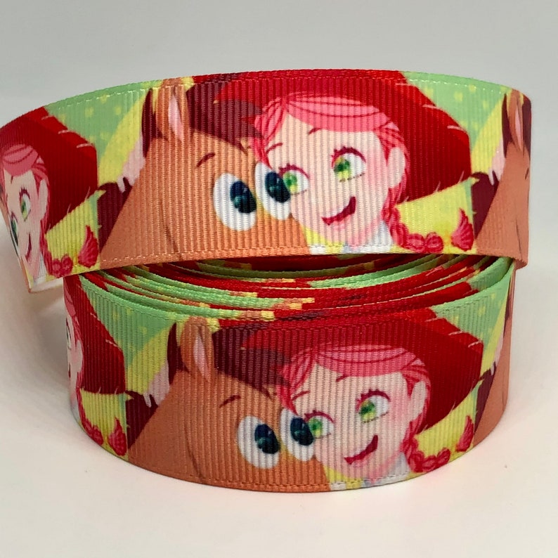 Grosgrain Ribbon 1 Toy Story Jesse Bullseye Craft Etsy