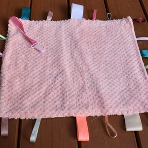 Hand Sewn Baby Ribbon Blanket