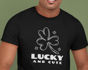 Lucky Irish T-Shirt for Men – Funny St. Patrick's Day Gift Idea, Shamrock Tee, Green Holiday Outfit