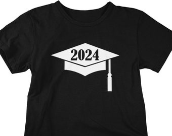 2024 Graduate T Shirt, Senior Shirt, Graduation Shirts, Class of 2024, Future Looks Brigh, New Beginnings, Class dismissed!