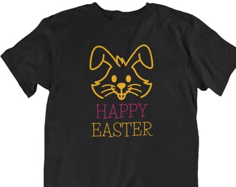 Happy Easter Shirt, Easter Bunny T-shirt, Easter Shirt, Cute Easter Gift, Easter Holiday Shirt, Easter Bunny Tee