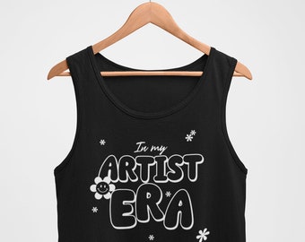 Mens Tank Top - In My Artist Era Shirt, Gift For Artist, Makeup Artist Shirt, Artist Gifts, Art Lover, Art Teacher Shirt, Tattoo Artist