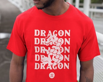 Year of the Dragon - Chinese New Year Gift Idea: Dragon Shirt for Good Luck in the New Year