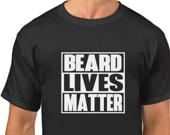 Men's Beard Lives Matter Shirt - Christmas T-Shirt - Holiday Tee - Fear The Beard - Gift For Dad - Father's Day Present