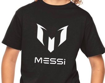 Youth Kids - Lionel Messi Shirt - FC Barcelona - Spain -  Argentina Futból - Jersey T-Shirt Long & Short Sleeve - Boys Girls Tee