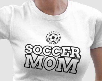 Womens - Soccer Mom #4 T Shirt, Soccer Game Time, Soccer Vibe, Game Day Vibes, Playing Soccer, Game Shirt, Gift for Mom