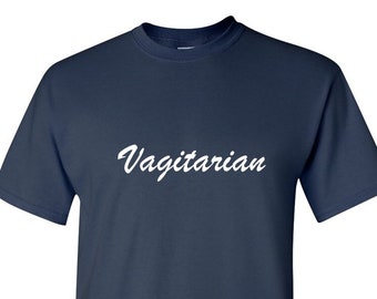 Vagitarian Funny T-shirt LGBT Lesbian Shirt Feminist Gay Pride Tee