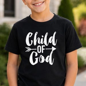 Child Of God Shirt Kids, Christian Youth Tee, Faith Based Shirt, Religious Gift For Boys Girls, Easter Outfit Kids, Bible Verse Shirt