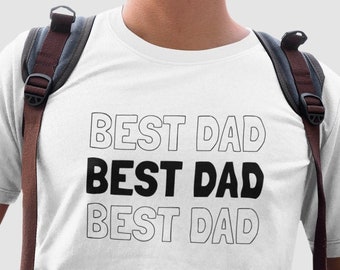 Best Dad #2 T Shirt, Gift for Dad, Fathers Day, Awesome Daughter Son, Daughter to Father, Son to Father, Fathers Dad Gift, Funny Dad Shirt