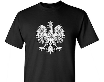 Polish Eagle T Shirt - Poland - Polish Pride Tee - Polska - FIFA World Cup - Championship - T-Shirt - Polish Emblem