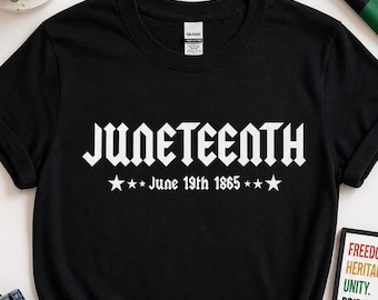 Juneteenth Shirt, Freedom Day Tee, African American Pride Shirt, June 19 1865, Unity Shirt