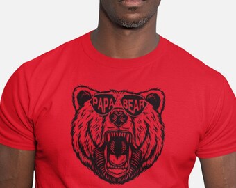 NEW Papa Bear T Shirt, Dad and Daddy, Funny Shirt for Men, Gift from Daughter, Daddy Shirt, Modern Dad Shirt, Best Dad Ever Shirt, Best Dad