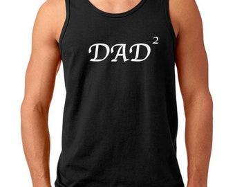 Tank Top - Dad Of 2 T Shirt - Best Dad Gift, Dad Birthday Gift, Dad Gift, Funny Dad Tshirt, Husband Gift, Anniversary Husband