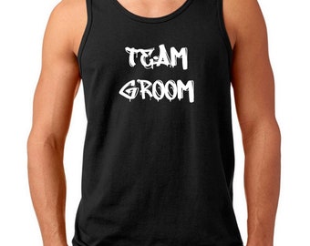 Team Groom #2 Tank Top, Bachelor Party Shirt, Gift for Groom, Groomsmen Shirt, Wedding Party Tank, Groom Best Man Tee, Groom Crew Shirt