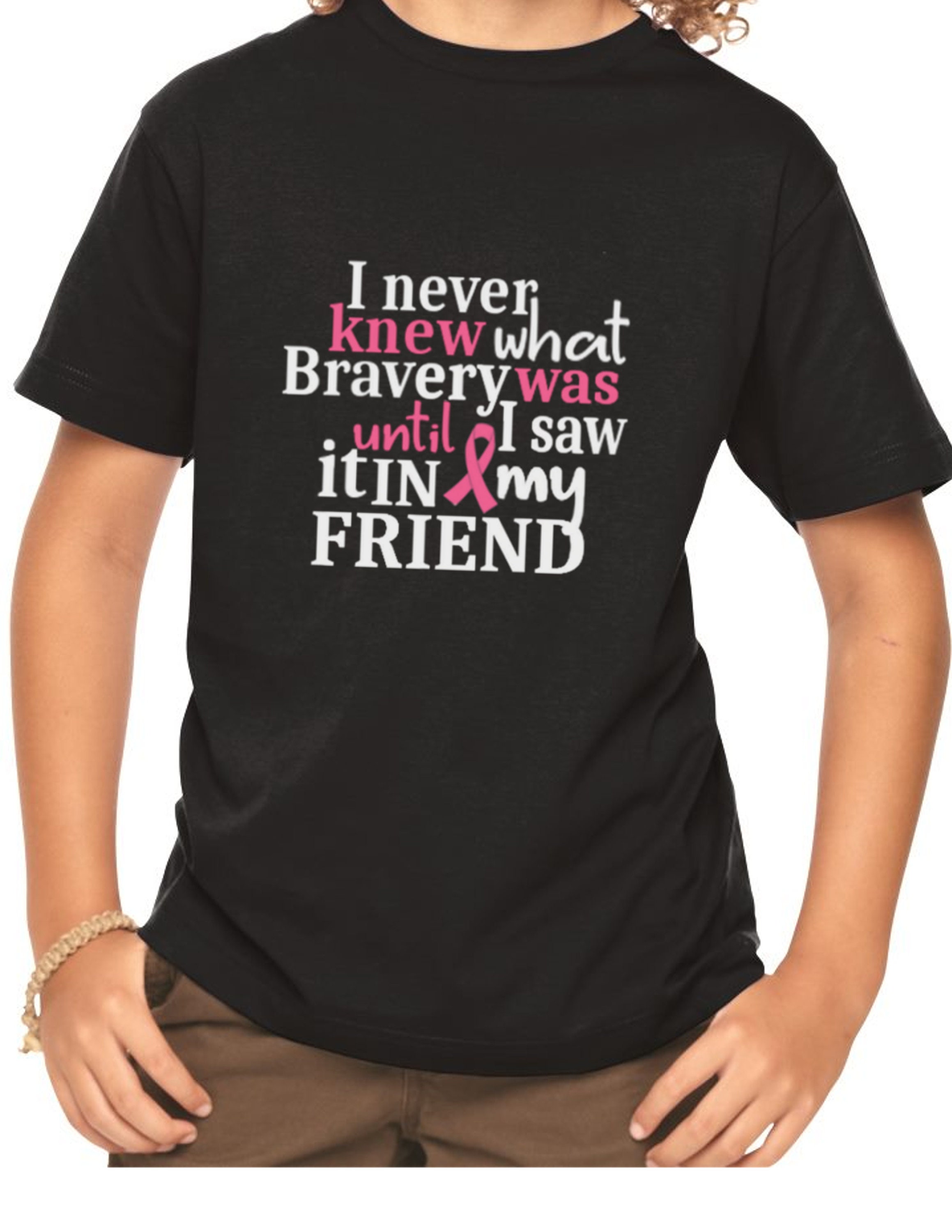 Friend Bravery Survivor Breast Cancer Awareness Shirt Friend Bravery Survivor Breast Cancer Awareness Shirt