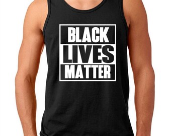 Tank Top Men's - Black Lives Matter Shirt - Justice - Freedom T-Shirt - History African American T Shirt - Civil Rights Tee