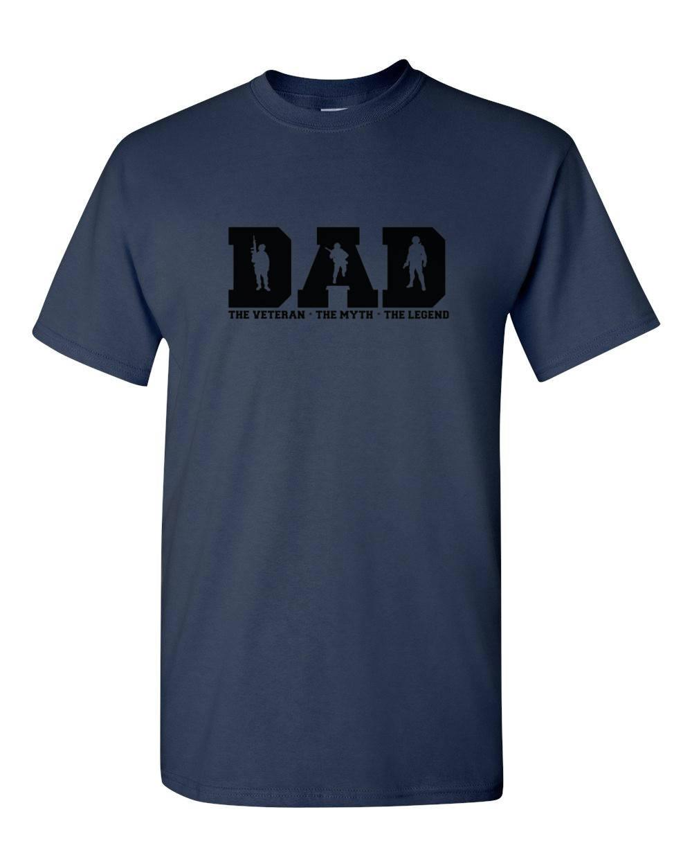 DAD The Veteran Myth Legend Shirt Champs USA Soldier | Etsy