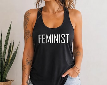 Feminist Tank Top, Equality Shirt, Women Rights Tee, Empowerment Activist Top, Protest Apparel