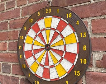 Vintage Baseball Dartboard Game | Made in England | Sports Decor | Man Cave Wall Art | Retro Game Room