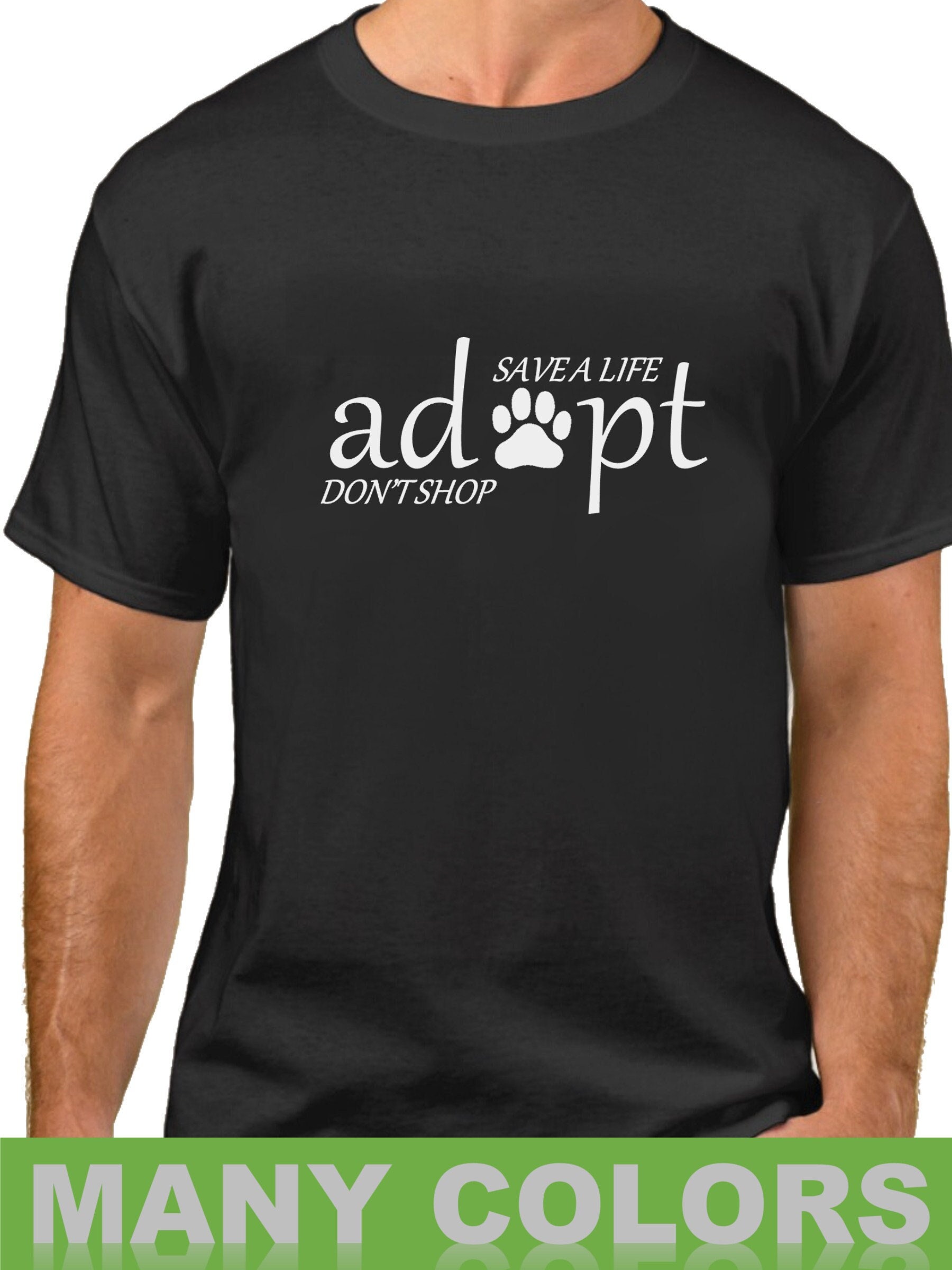 Adopt Don't Shop Rescue Cat Lover T-Shirt Gift Adopt Don't Shop Rescue Cat Lover T-Shirt Gift