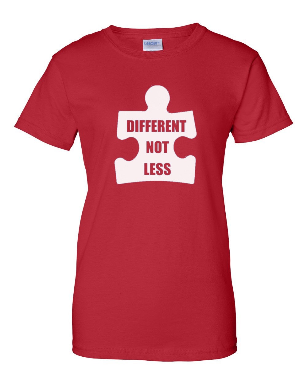 Ladies Different Not Less Shirt Autism Mom TShirt Autism