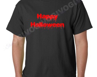 Happy Halloween Shirt, Funny Scary Halloween Tee, Spooky Costume Shirt, Horror Graphic Tee, Trick or Treat Shirt, Unisex Fall Shirt